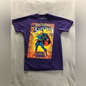 DC Comics Superman Men Medium Purple